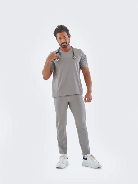 PABLO Erkek Tıbbi Pantolon – Gri