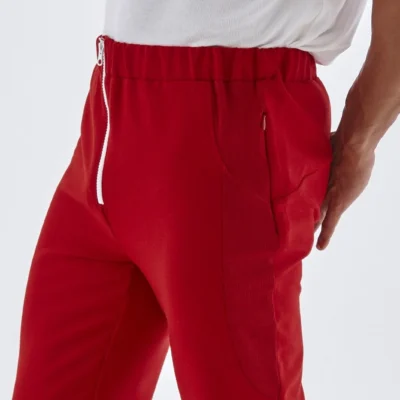 MARTIN Erkek Tıbbi Pantolon – Kırmızı