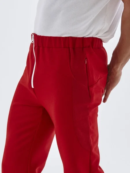 MARTIN Erkek Tıbbi Pantolon – Kırmızı