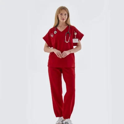 KİM Kadın Tıbbi Takım – Kırmızı