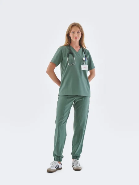 FLOKİ Kadın Doktor Forması – Yeşil